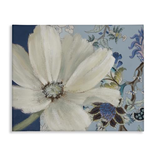 Looming Cosmo Flower Paisley, 16 x 20 Inch Canvas Wall Art