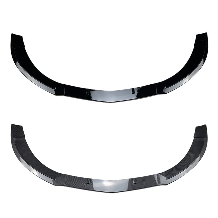 AMAIR Auto Frontlippe Frontspoiler für Mercedes-Benz CLA-Class C117 CLA200 260 CLA45 AMG 2013-2015,Frontlippe Spoiler Protector Car Styling Karosserie-Anbauteile,A/Carbon Fiber