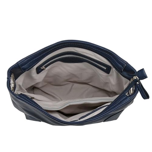 Image of Hobo Shoulder Bag with Big Snap Hook Hardware