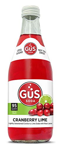 Gus Soda - Cranberry Lime - 12 Oz (12 Glass Bottles) #TOP25