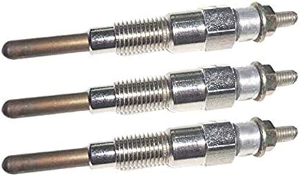 Glow Plug 3PCS for Kubota ZD25F ZD221 ZD28 ZD323 ZD326 ZD331 ZD18 ZD21 ZD321 3PCS for Kubota ZD25F ZD221 ZD28 ZD323 ZD326 ZD331 ZD18 ZD21 ZD321