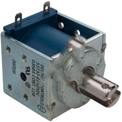 Deltrol Controls 53733-84 Solenoid D3HD Series 120VAC Pull Continuous Duty 21VA .187 QC