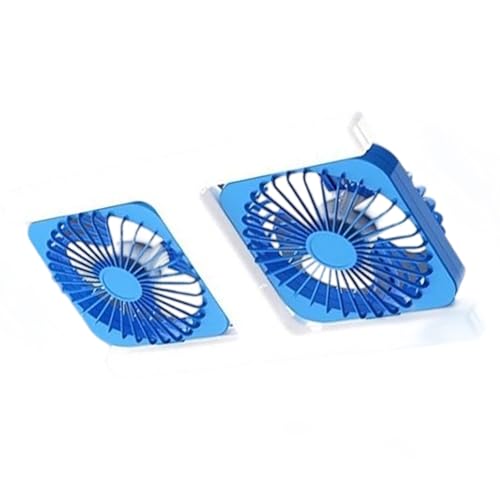 Ventilateur de plafond double avec lumières LED et moteur en cuivre haut de gamme