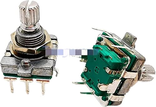 Encodeur rotatif EC16 codage audio bouton-poussoir 5pin 15mm 360 degrés pour potentiomètre