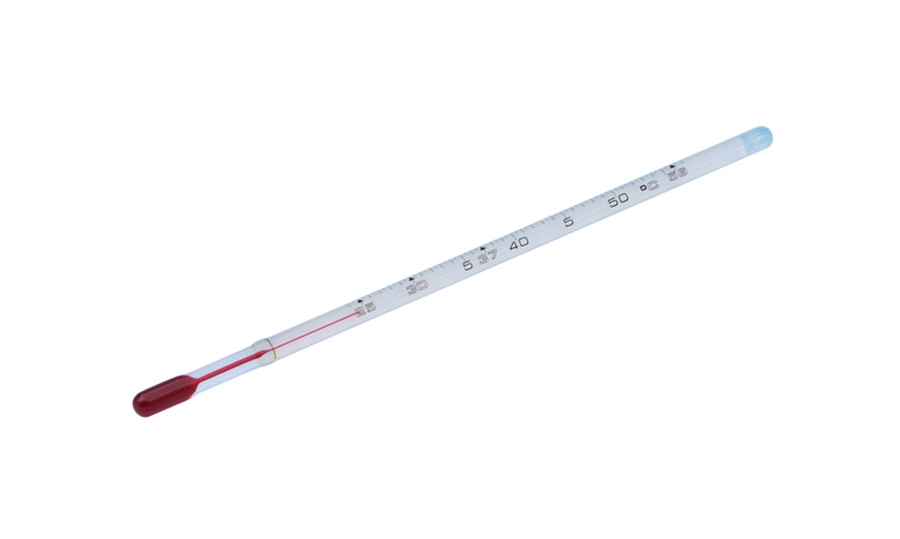 Thermco ACC2457S Spirit Filled Thermometer for Incubators and Water