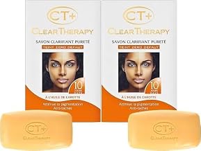 CTplus clear Therapy Carrot Soap | CT | Pack of 2