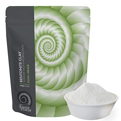 ASPEN NATURALS Food Grade Sodium Bentonite Clay - 3 LB Bentonite Montmorillonite Powder - Safe to Ingest for The Ultimate Internal Detox or Make a Clay Facial Treatment