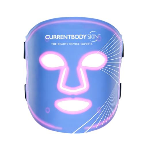 CurrentBody Skin Anti-Blemish Mask | Blue and Red LED Light Therapy Face Mask | Acne Treatment Device for Clearer, Blemish Free Skin