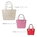 Addoklm Lightweight Extra large Rubber Beach Bag Small mini Tote Bag for Gym Waterproof medium Open Handbag for Pool Sports