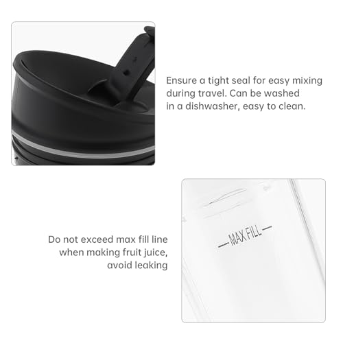 Tazas 16oz de repuesto para licuadora Ninja 2 piezas miniatura 7