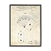 Stupell Industries Vintage Playing Cards Patent Diagram Blueprint Text, Design by Karl Hronek