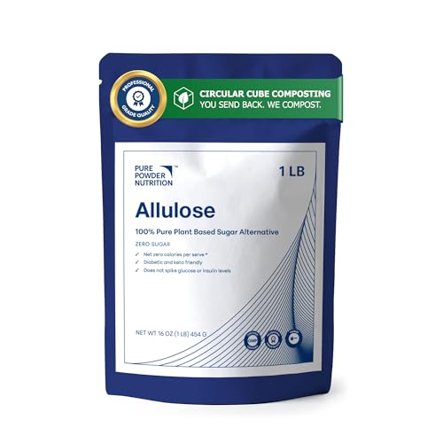 Pure Powder Nutrition Allulose | Plant-Based Sugar Alternati