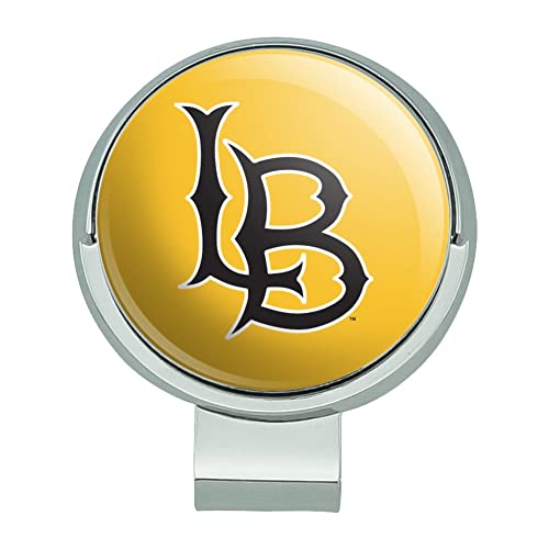 California State University Long Beach Primary Logo Golf Hat Clip With Magnetic Ball Marker
