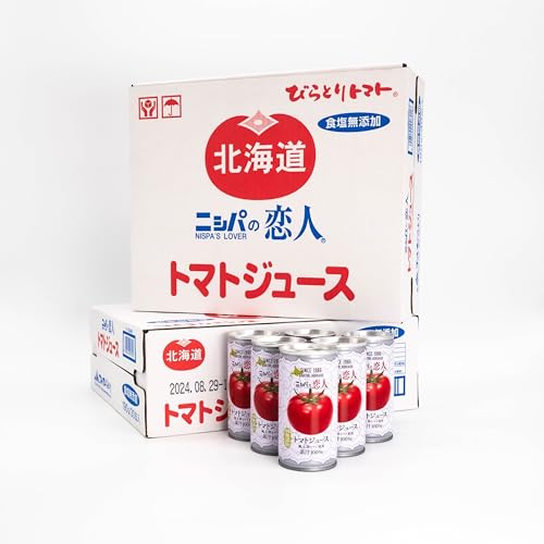 完熟生食用トマトの旨味たっぷり!“贅沢濃厚"「ニシパの恋人」トマトジュース無塩 大満足の60缶 北海道 平取町 BRTH002お歳暮 御歳暮 冬ギフト 贈答用 贈り物 プレゼント お正月 年末年始 クリスマス パーティー お取り寄せ ふるさと納税