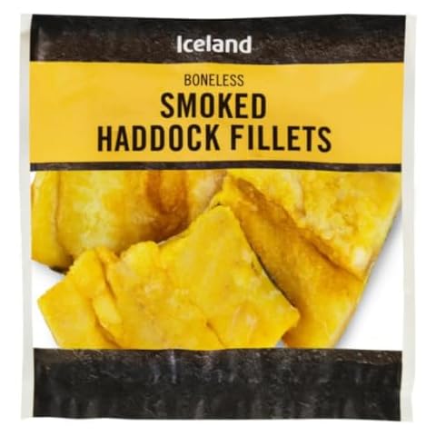 Iceland Boneless Smoked Haddock Fillets, Frozen Cover