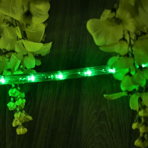 Nipach 10 m LED Lichterschlauch mit 240 LED grün – für den Innen- und Außenbereich