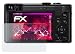 Produktbild atFoliX Glasfolie kompatibel mit Panasonic Lumix DMC-TZ81 Panzerfolie, 9H Hybrid-Glass FX Schutzpanzer Folie