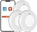 WiFi/WLAN günstig Kaufen-Safeliveo Hauchdünn Rauchmelder WLAN 10 Jahre Batterie mit App Benachrichtigung, Stummschaltung und Selbsttest Funktion Smart WLAN Feuermelder 28mm Thicness 3St