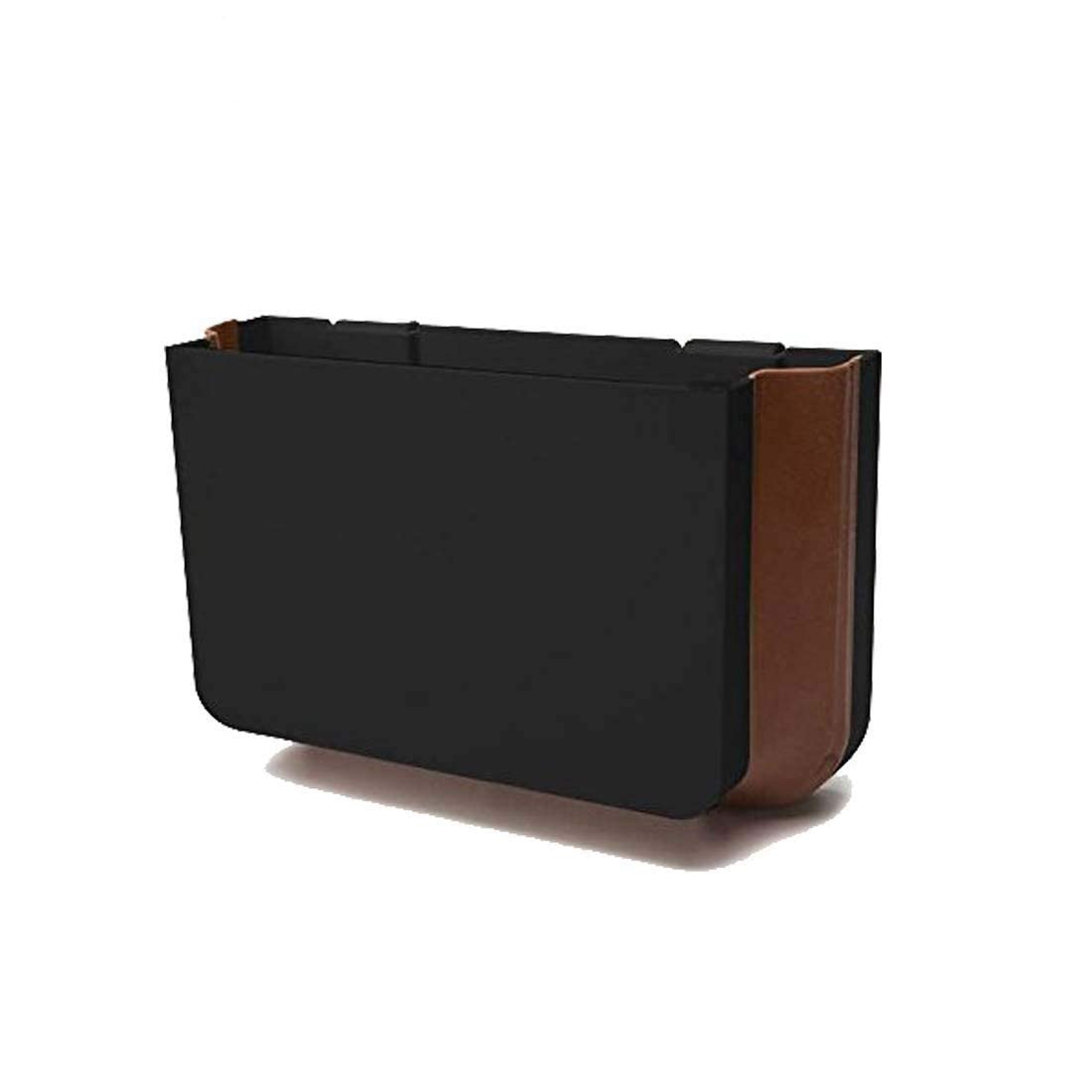 WC® Smart Universal Car Seat Organizer Portable Trash Bin Car Dustbin Storage Box Car Mini Dustbin Trash Storage Can Color May Vary (IT N - 629)