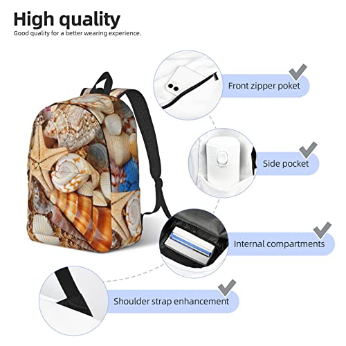 Sac à dos ordinateur portable grand volume motif cœur mixte