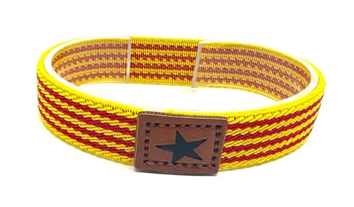 Movilear Pulsera De Tela Elastica Unisex Hombre y Mujer Ajustable Bandera...