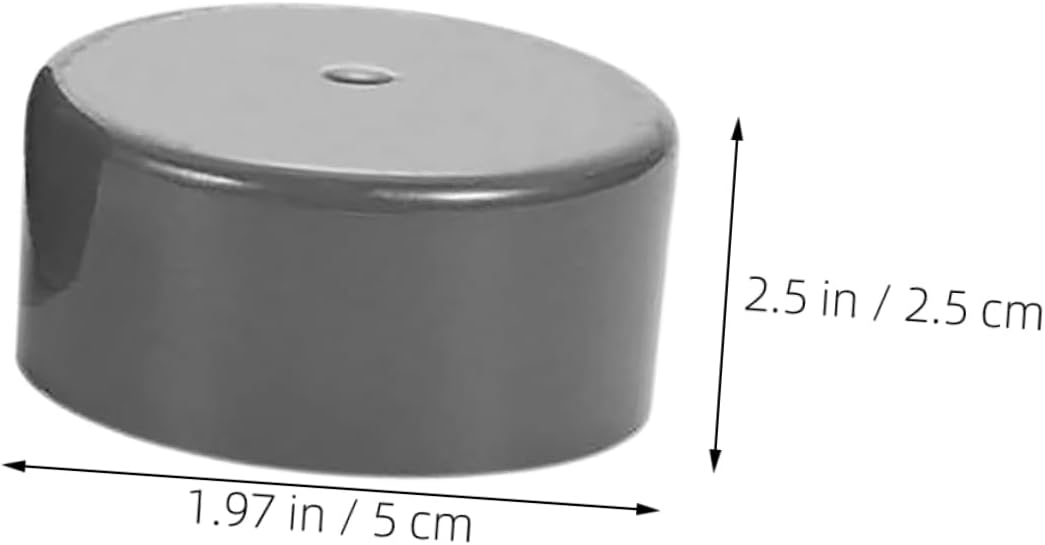 4pcs Trailer Wheel Bearing Dust Caps Durable Rubber Grease Seals for Spindle Nuts Effortless Installation Bearing Protector and Robust Trailer Hub Replacement