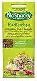 Verpackungsmenge: (1 x 40 gr) Rapunzel Radieschen bioSnacky (1 x 40 gr)