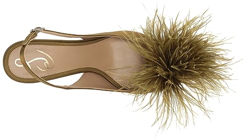 Image of Olive Bianka Feather Heels