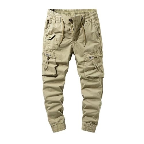 Pantalon cargo décontracté homme pour un look vintage US en week-end