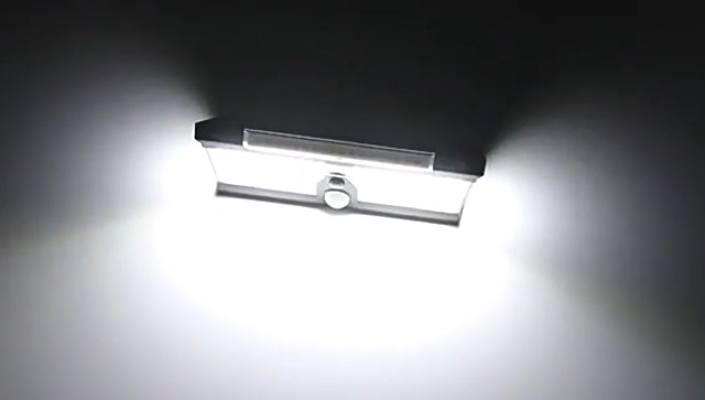Faretti Solari LED Da Esterno Con Sensore Di Movimento – 190 LED, 270°, Impermeabili, 4 Modalità, Per Giardino E Garage