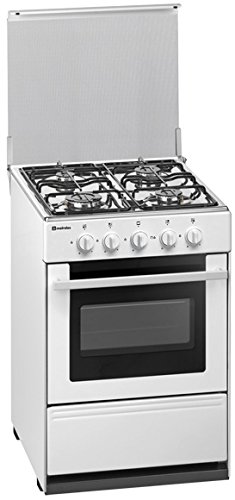 Meireles G 2540 V - Cocina (44 L, Gas natural, 44 L, Gas, Giratorio, Frente) Color blanco