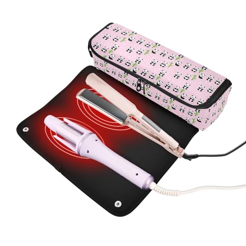 Bolsa Organizadora de Herramientas para Cabello con Mat Resistente al Calor miniatura 2