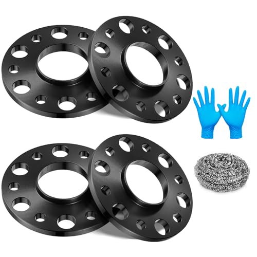 Image of BDFHYK 6x5.5 Hubcentric Wheel Spacers Thickness 12mm Compatible with Chevy 2019-2021 Silverado Sierra 1500 2022 Sierra 1500 Limited, 6x139.7mm Forged 6 Lug Wheel Adapters 78.1 mm Hub Bore