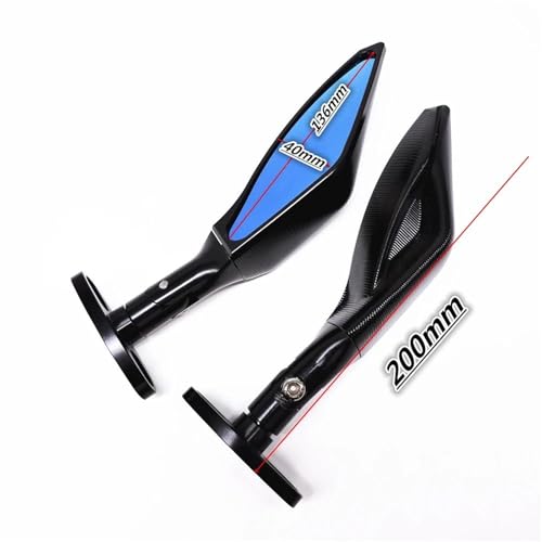 Espejo retrovisor de motocicleta CBR600RR antirreflejos para evitar puntos ciegos 3