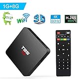 【Decodificación 4K y H.265 HD】La caja de TV T95 S2 es compatible con decodificación de 4K y H.265 HD, ofrece salida de 4k * 2k con una red de cable de 100Mbps que le brinda una visualización de mayor definición y reproducción de video fluido.