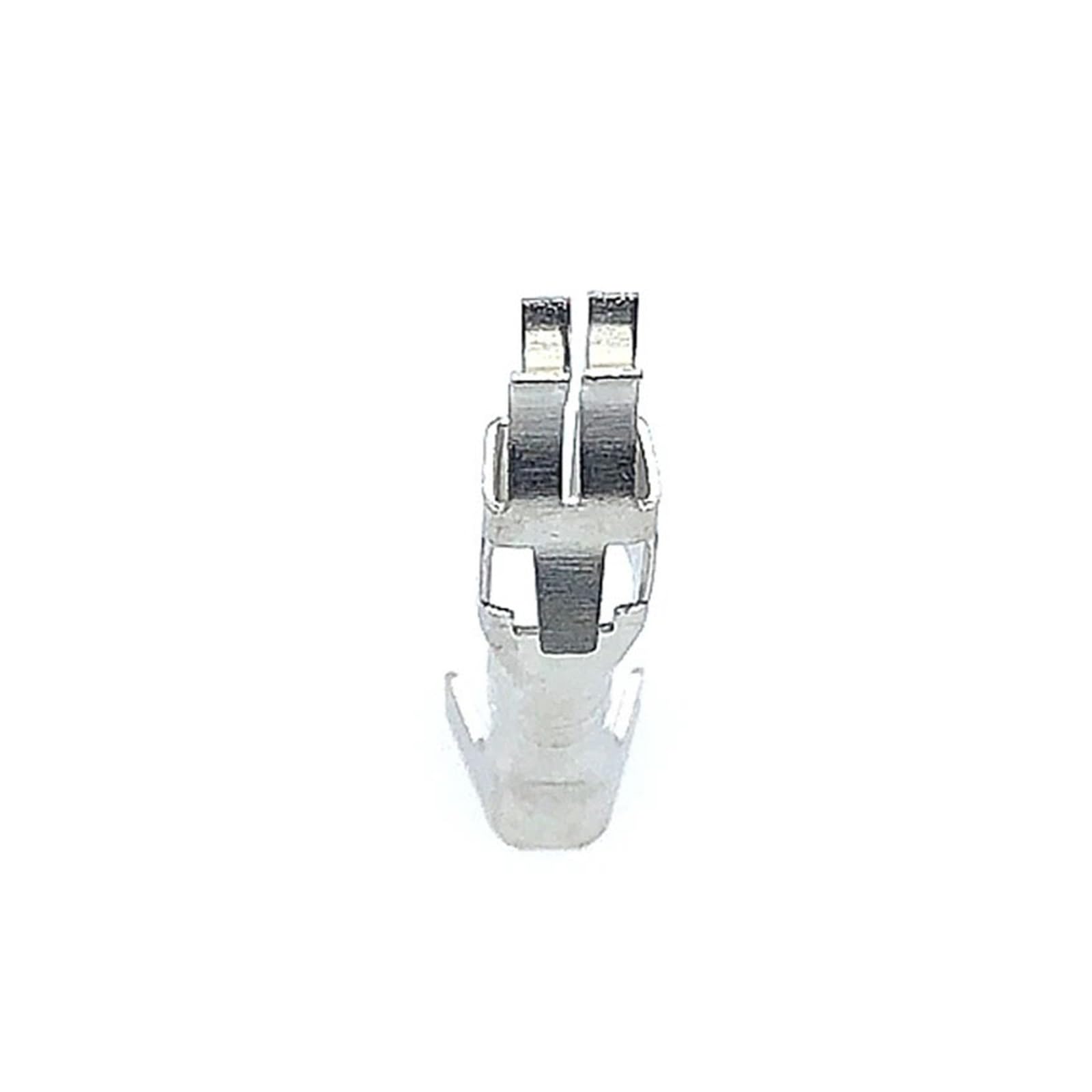Kabelverbinder, 50 Stück DJ622-E3.5A Nicht isolierte 3,5-mm-Buchsen-Crimpstift-Spleißklemme(500 Pcs)