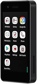 Unlocked 4G Mini Smartphone 2GB +16GB Small Cell Phones, 3.0'' Quad Core/Dual SIM Mobile Phone(Black) product image