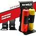 RX WELD Brazing Torch Kit Oxygen MAPP Torch Kit Portable Cylinder Metal Stand(Gas Cylinders Not Included)