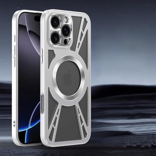 iPhone 16 Pro Max �p �P�[�X �X�^���h�@�\ �A���~�j�E������ �J�o�[ ��p ���M ������� ���b�V�� �����ӂ���16 Pro Max�P�[�X �X�}�z�P�[�X MagSafe�Ή� �A�C�t�H��16 Pro Max �J�o�[ ����~�� �w��h�~ �Ϗ�