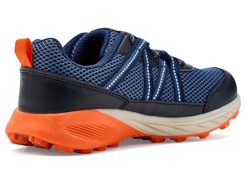 Merrell Copter Trek Hiking Shoe, Navy/Orange, 13 US Unisex by Merrell - Used condition - Image 5