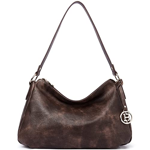 BOSTANTEN Purses for Women Leather Shoulder Bags Designer Handbags Ladies Hobo Bag