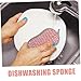 GRADENEVE Kitchen Dish Sponges 10-Piece Set Reusable Scrub Sponges Soft Material Efficient Cleaning for Dishes Sinks