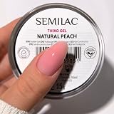 Semilac Żel Budujący Do Paznokci Thixo Gel Natural Peach 15g