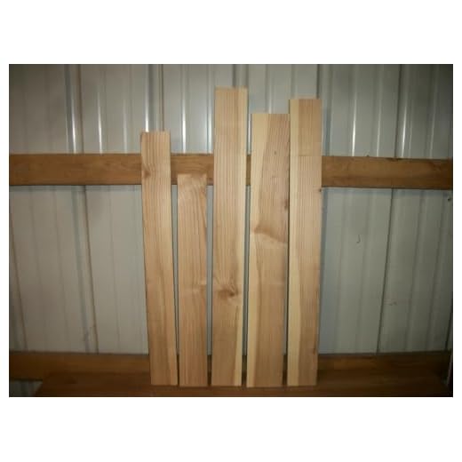 Set of 5 Kiln Dried Ash Wood Boards