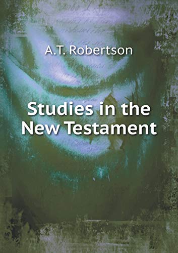 Studies in the New Testament 5519322937 Book Cover