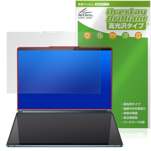 �~���r�b�N�X Lenovo Yoga Book 9i Gen 8 1st. �f�B�X�v���C �Ή� �ی� �t�B���� ���� �h�w�� �h�C�A ���{��