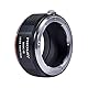 PHOLSY Kompatibel mit Nikon F auf Sony E Objektivadapter für Nikkor F/AI/AIS/AF/AF-I/AF-S Objektiv und Sony E Kameragehäuse a7 a6000 a6300 a6500 a5000 a5100 NEX 7/6/5, 5N 3N a9ii a7S iii