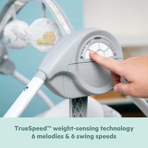 image for Bright Starts Disney Baby Winnie The Pooh Milestone Swing, Classic Pal