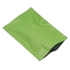 Plastic zakjes met gripseal, 100 stuks, aluminiumfolie, gripsluiting, gemaakt van mylar, geschikt voor levensmiddelen…