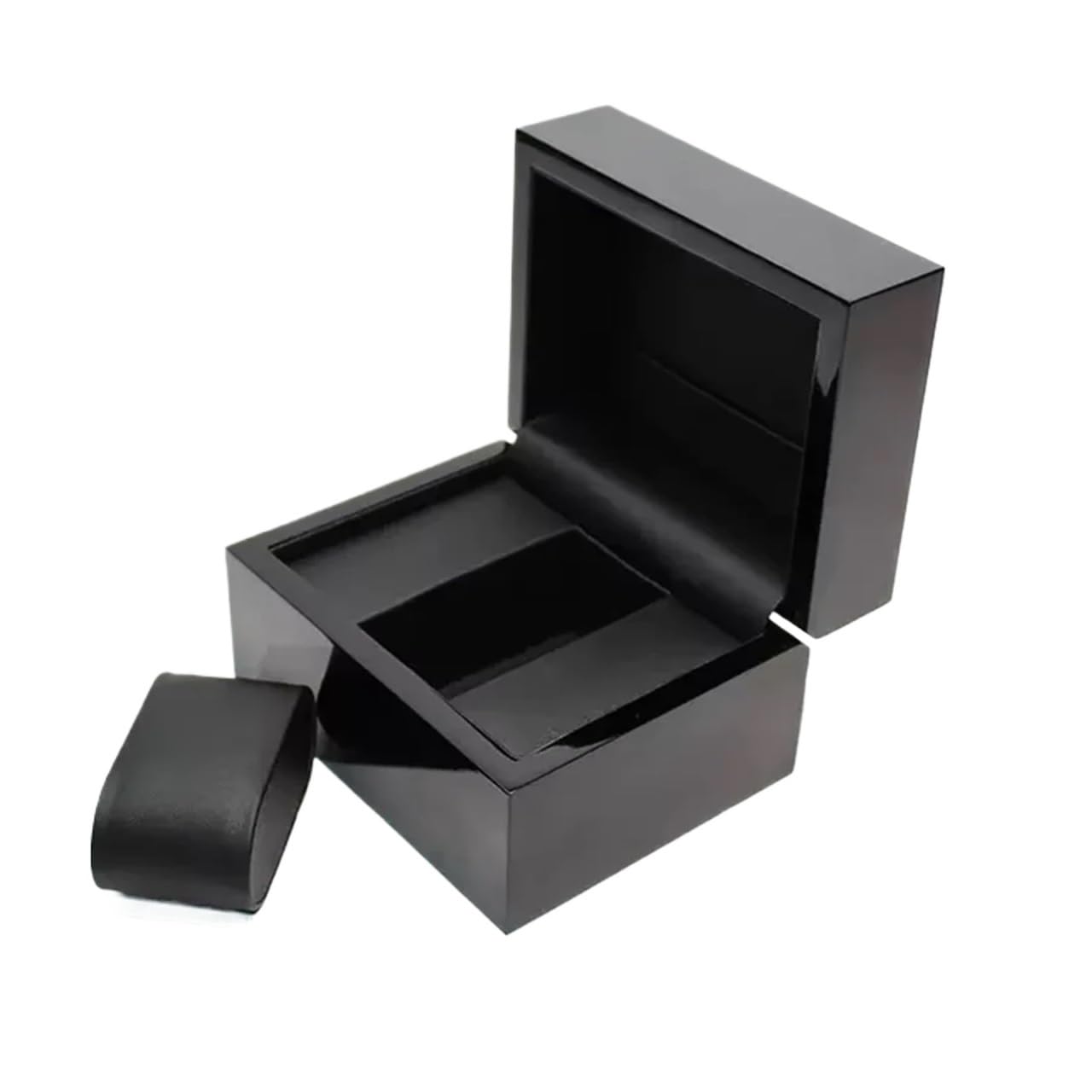 SHENJMAI Watch Box Watch Box, Piano Lacquer Wristwatch, Mechanical Storage and Display, Wooden